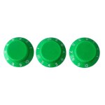 3pcs bouton de contr�le de guitare electrique en plastique chapeau haut de forme volume contr�le de tonalit� ...