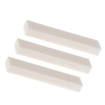 3pcs guitare blanc os ecrous pour guitare basse electrique mandoline banjo