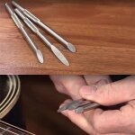 3pcs guitare frette guitare chevalet sillet limes réparation luthier outils 3pcs guitare frette guitare chevalet sillet limes réparation luthier outils