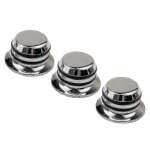 3pcs guitare métal top hat tone tuning boutons pour fender guitare electrique jazz bass lp st chrome ... 3pcs guitare métal top hat tone tuning boutons pour fender guitare electrique jazz bass lp st chrome ...