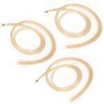 3pcs hank 31 - 31. 5 pouces véritable crin de cheval mongol pour violon, violoncelle, archet de basse, ... 3pcs hank 31 - 31. 5 pouces véritable crin de cheval mongol pour violon, violoncelle, archet de basse, ...
