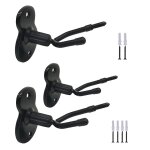Violon support mural cintre avec crochet d'arc support de violon pour violon et alto 3pcs
