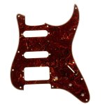 3ply hss guitar pickguard direct fit pour usa / mex fenders stratocaster strat, marron 3ply hss guitar pickguard direct fit pour usa / mex fenders stratocaster strat, marron