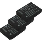 3x dot. foto panasonic dmw - bcg10, dmw - bcg10e batterie - 3, 6v / 895mah