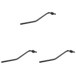 3x noir poignee de manivelle en fer pour guitare 3x noir poignee de manivelle en fer pour guitare