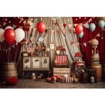 3x2m cirque toile de fond du carnaval cirque jouets ballon intrieur conte de fes vintage fond de photographi ...