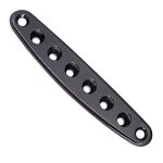 3xelectric guitar parts bridge string thru body ferrules bushing plate black 3xelectric guitar parts bridge string thru body ferrules bushing plate black