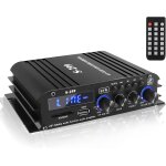4. 1 canaux amplificateur audio, amplificateur bluetooth 5. 0 50wx4 + caisson de basses actif, amplificateur ...