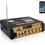 4. 1 canaux amplificateur audio, amplificateur bluetooth 5. 0 50wx4 + caisson de basses actif, amplificateur ...