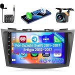 [4 + 64gb] android 15 autoradio carplay android auto sans fil pour suzuki swift 2011 - 2017 / ertiga ...