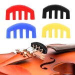 4 amortisseurs de violon en gel de silice, eteigneur sonore pour pratique silencieuse, id�al pour d�butants, ...