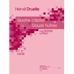 Druelle : 4 capres et 12 huitres - recueil batterie 9790046304170 al30417 Druelle : 4 capres et 12 huitres - recueil batterie 9790046304170 al30417