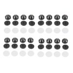 4 ensembles de pieds de rparation de haut - parleur audio, pointes, plateau tournant, bricolage