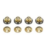 4 ensembles de supports de haut - parleurs plaqus or, pointes, amplificateur de caisson de basses cd, ...