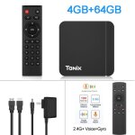 4 go 64 go ajouter g20s - w2 smart tv box, android 11, amlogic s905w2, 2. 4g, 5g, touriste, wifi av1 ...