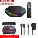 4 go 64 go kb - boîtier smart tv android 12 allwinner h618, dean bt, wifi6, 2. 4g / 5g, wifi, hdr, 6k, ... 4 go 64 go kb - boîtier smart tv android 12 allwinner h618, dean bt, wifi6, 2. 4g / 5g, wifi, hdr, 6k, ...