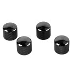 4 pcs bouton de guitare m�tal volume tonalit� d�me contr�le bouton instrument de musique accessoire set ...