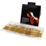4 pcs cordes de violon tension uniforme cordes en acier universelles accessoires de remplacement de violon ...
