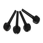 Eb�ne 4 / 4 violon corde accordage chevilles pi�ces accessoire d'instrument de remplacement 4 pcs