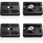 4 pcs pu50 plateau rapide, plaque d'attache rapide universal pour appareil photo dsrl rotule trepied, ... 4 pcs pu50 plateau rapide, plaque d'attache rapide universal pour appareil photo dsrl rotule trepied, ...