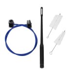 4 pcs / set kit de nettoyage outil bâton brosses pour trompette en laiton embouchure clés 4 pcs / set kit de nettoyage outil bâton brosses pour trompette en laiton embouchure clés