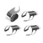 4 pièces 1 pouce + 3 doigts ongles guitare médiator plectrum band pour banjo ukulélé guitare 4 pièces 1 pouce + 3 doigts ongles guitare médiator plectrum band pour banjo ukulélé guitare