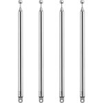 4 pices 74cm 7 sections antenne tlescopique, antenne tlescopique portable fm, antennes radio fm tlescopiqu ...