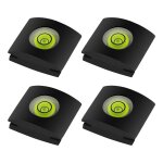 4 pices / ensemble camra bulle niveau  bulle flash chaussure chaude protecteur capuchon pour canon ...