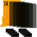 4 pices filtre polarisant, 300 x 200 x 0, 2 mm, feuille linaire 90 degr, film protection auto - adhsif ...