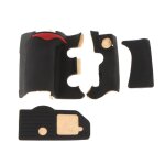 4 pices de grip en caoutchouc unit pour nikon d300 appareil photo numrique corps avant arrire couverture ...