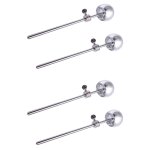 4 pièces grosse caisse pédale batteur en alliage d'aluminium tête de marteau accessoires d'instrument ... 4 pièces grosse caisse pédale batteur en alliage d'aluminium tête de marteau accessoires d'instrument ...