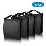 4 pièces - sacs de sable noirs pour photographie, support d'arrière - plan, bras de flèche de studio ... 4 pièces - sacs de sable noirs pour photographie, support d'arrière - plan, bras de flèche de studio ...