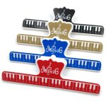 4 pi�ces s�ries livre de musique note papier r�gle feuille de musique ressort clip support pour piano ...