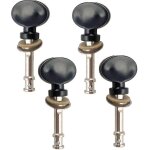 4 pi�ces ukulele cordes tuning pegs touches accordeurs pour ukul�l� classiques guitare parties - noir ...