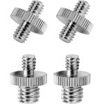 4 pi�ce vis adaptateur cam�ra vis 1 / 4� a 3 / 8� convertisseur ecrous vis pour tr�pieds et monopods, ...