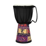 4 pouces tambour africain abs tambour coquille tambourin portable