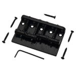 4 string hardtail bass guitar bridge for fender precision jazz bass pb jb style bass, black ds 4 string hardtail bass guitar bridge for fender precision jazz bass pb jb style bass, black ds