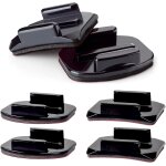4 supports adhsifs pour casque, go pro, base fixe avec 4 pastilles adhsives pour camra d'action go ...