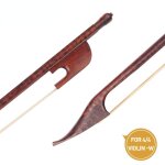 4 / 4 taille violon professionnel violon archet balance snakewood bow baroque snakewood blanc mongolie ...