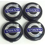 4 x jantes en alliage volvo, enjoliveurs centraux, 64 mm, noir / bleu, c70, s60, v60, v70, s80, xc90 4 x jantes en alliage volvo, enjoliveurs centraux, 64 mm, noir / bleu, c70, s60, v60, v70, s80, xc90
