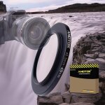 40, 5mm  49mm adaptateur d'objectif de, bague d'adaptation de filtre de 40, 5mm  49mm, compatible avec ...