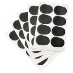 40 pcs sax bec embouchure coussins, 0, 8 mm tnor / clarinette & saxophone embouchure patchs pads