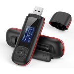 40go lecteur mp3 usb portable avec ecran lcd, lecteur musique cl usb mini baladeur avec fm enregistrement ...
