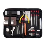 42 pi�ces complet guitare r�paration kit d'outils d'entretien, guitare kit de configuration outils de ...