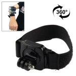 (#45) 360 degree rotation hand camera wrist strap mount for gopro new hero / hero6 / 5 / 5 session / ...