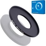 46 mm a 77 mm anneau adaptateur pour filtre de cam�ra, compatible avec tous les objectifs de 77 mm uv, ...