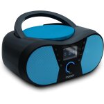 477412 lecteur cd sportman avec radio fm, port usb, fonctions sleep et id3 ecran led, aux - in, sortie ...