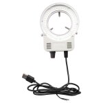 48 led microscope industriel camra source lumineuse anneau lampe lumire illuminateur lampe luminosit ...