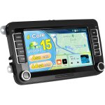 [4g + 64g] autoradio carplay pour vw / seat / skoda / passat / golf / polo, apple carplay et android ...