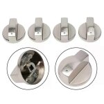 4pcs bouton de commande de commutateur rotatif universel remplacement cuiseur de cuisine alliage de zinc ... 4pcs bouton de commande de commutateur rotatif universel remplacement cuiseur de cuisine alliage de zinc ...